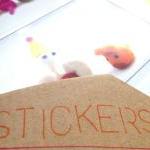 Pheeple And Mice Stickers - A Pack Of 6..